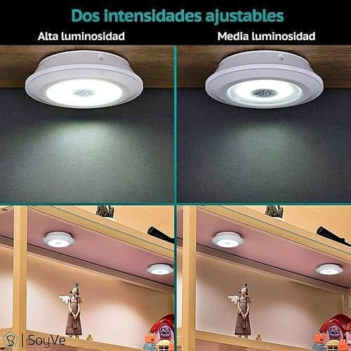 Luces Led Inalámbricas 12 Pilas color ⚡